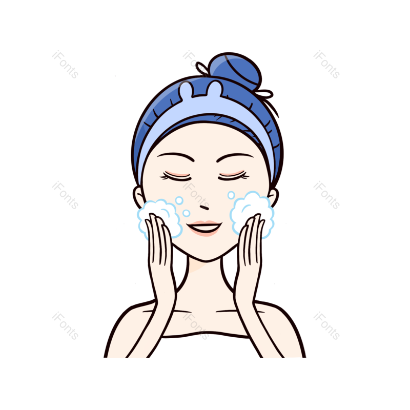 化妆图片,美妆元素,女孩PNG,卡通女孩免抠素材